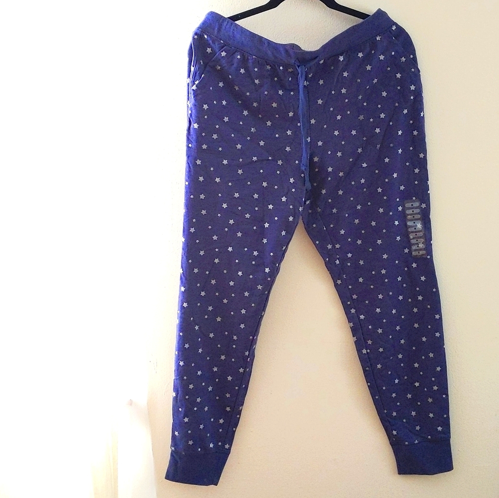 LAST CHANCE!! NWT Glitter Star Sweatpants
